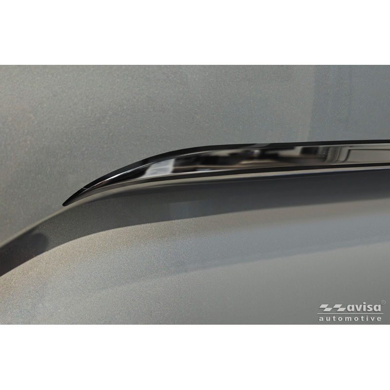 Avisa Moulure de hayon en Inox Noir Chrome sur mesure pour Volkswagen Mulivan T7 2021-