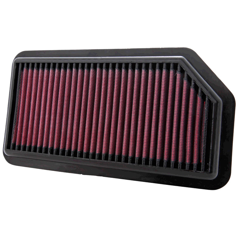 K&N Filtre à air de remplacement sur mesure pour Hyundai I20, IX20 / Kia Soul, Venga 1.4, 1.6, 2.0 2008- (33-2960)