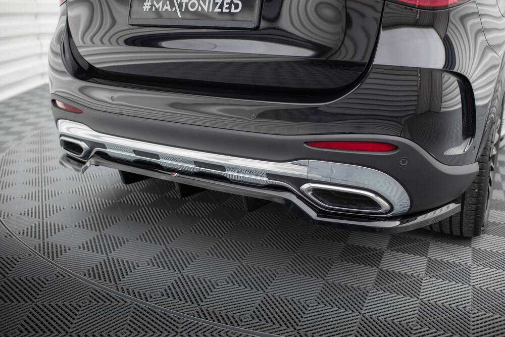 Diffuser Mercedes GLC AMG Pakket X254 Maxton Glans Zwart