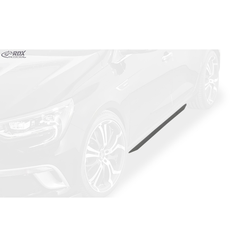 Jupes latérales 'Slim' sur mesure pour Renault Megane IV 5-portes/Grandtour 2016- (ABS noir luisant)