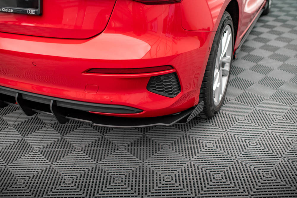 Diffuser met Canards Street Pro Audi A3 8Y Sportback Maxton