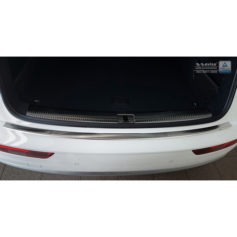 Protection de seuil arrière inox sur mesure pour Audi Q5 2017-2020 & FL 2020-