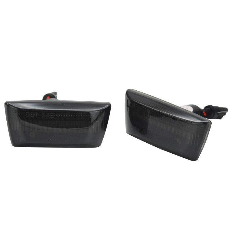 Set de Clignotants Latéraux LED sur mesure pour Opel divers modèles - Fumée - incl. Feux Dynamiques