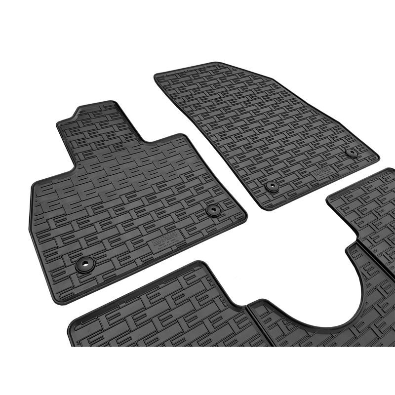 CIKCAR Set tapis de caoutchouc sur mesure pour Smart #5 EV 2024- (3-pièces + points de fixage)