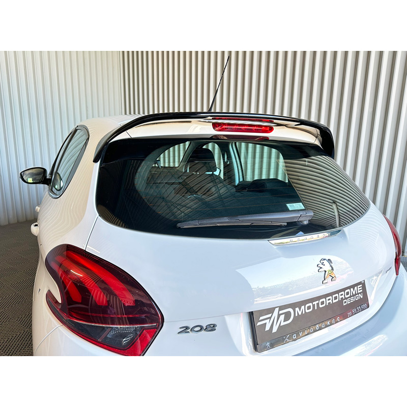 Becquet de toit sur mesure pour Peugeot 208 3/5-portes 2012- (PU)