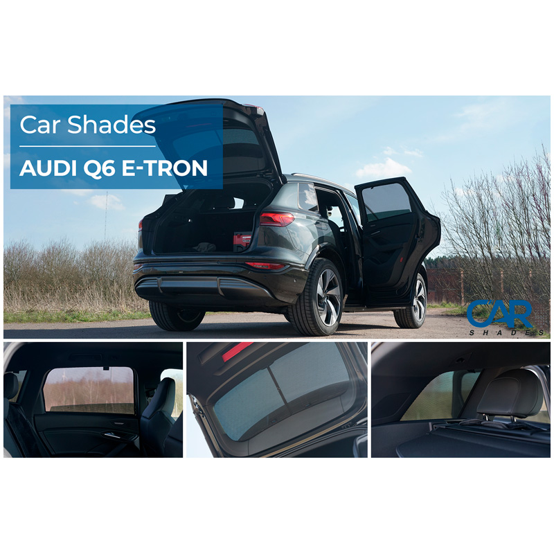 Set de Car Shades sur mesure pour Audi Q6 E-Tron (GFB) 2024- (6-pièces)
