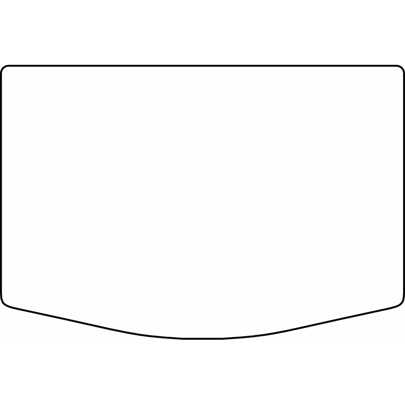 Tapis de coffre en velours sur mesure pour BAIC X35 2023-