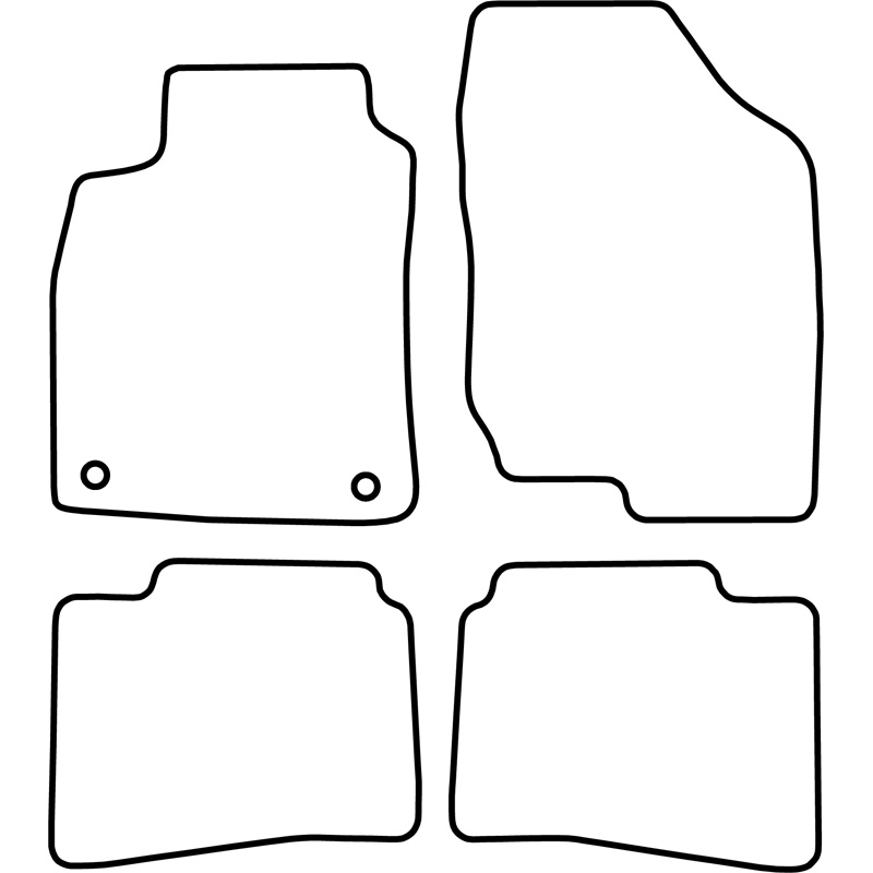 Set de tapis de sol sur mesure pour Kia Magentis 2001-2006