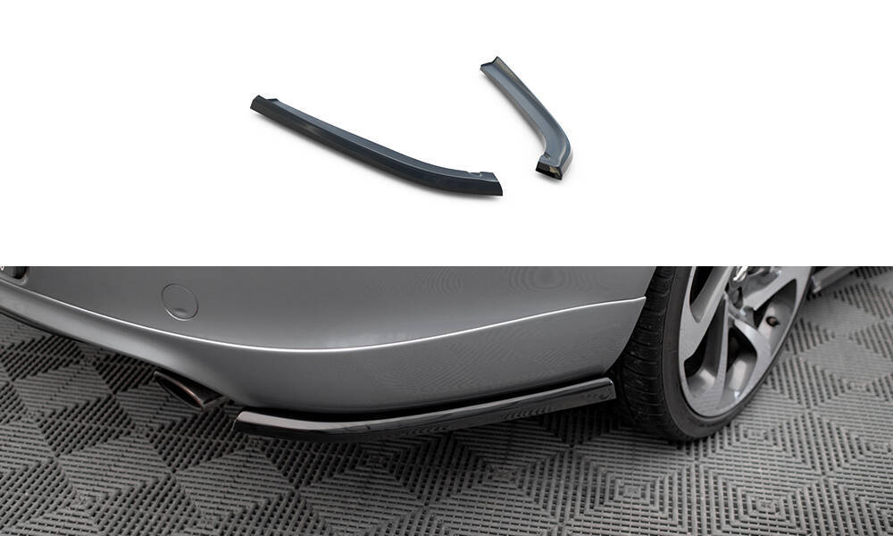 Zijdiffuser Opel Insignia OPC Line Glans Zwart