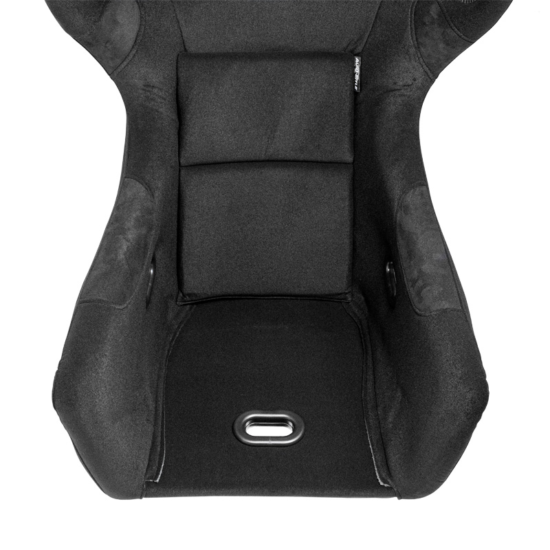 Siège baquet 'BS6' - Noir - Dossier fixe en polyester - incl. glissières