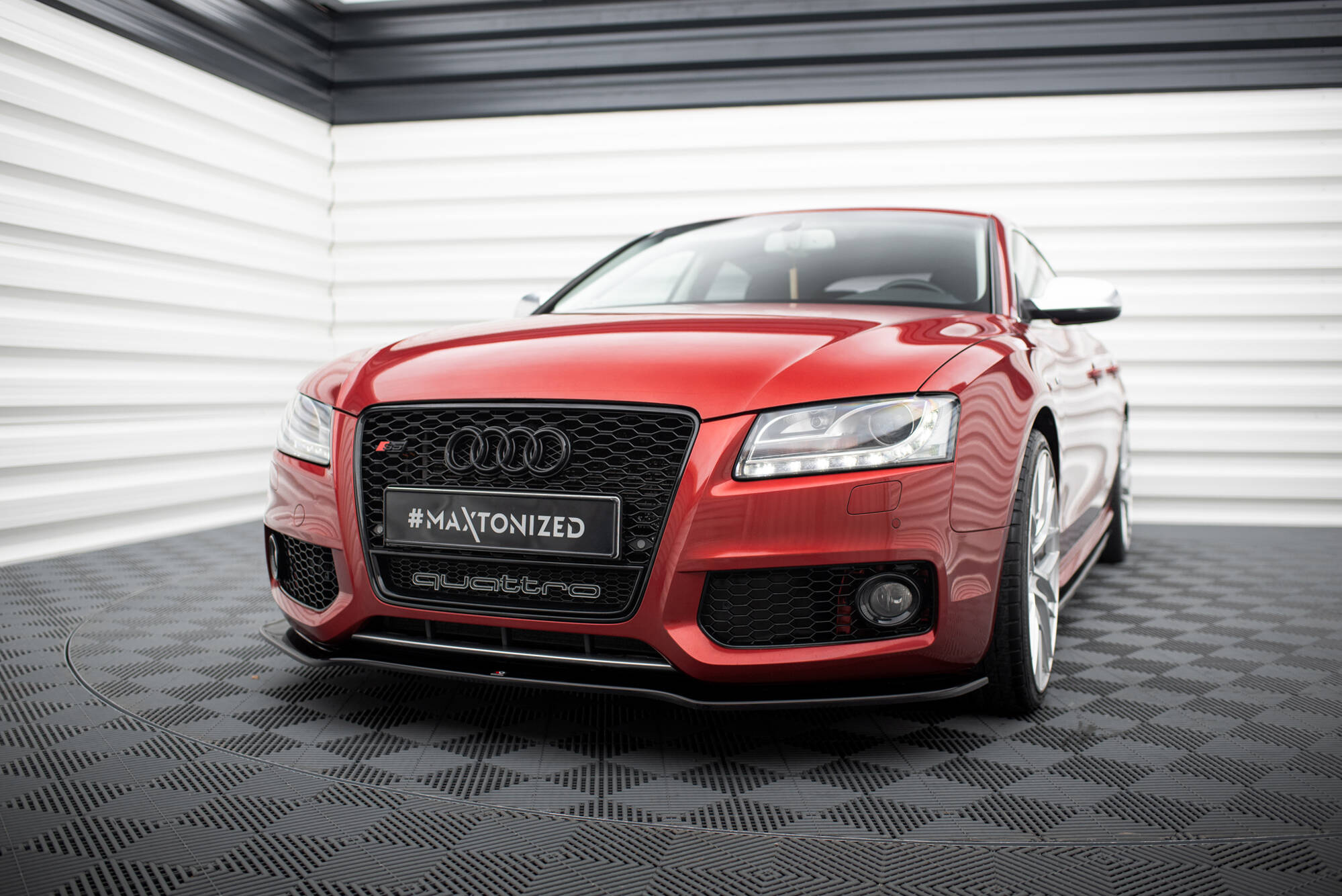 Bodykit passend voor Audi S5 Sportback 8T Maxton Glanzend zwart