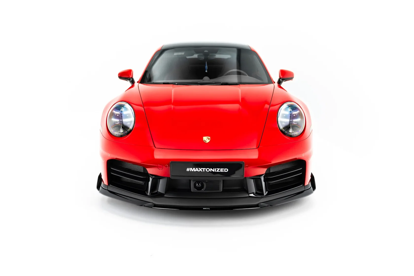 Bodykit passend voor Porsche 911 Carrera Aero 992 Facelift Glans Zwart – Maxton Design
