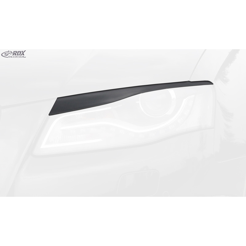 Spoilers de phares sur mesure pour Audi A4 B8 2008-2012 (ABS)
