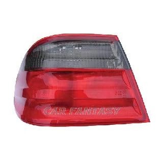 Feux arriere Mercedes E-Class W210 95-98 noire/rouges