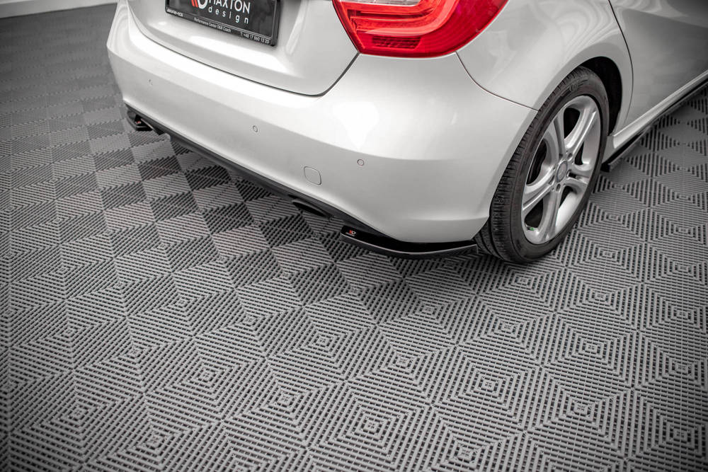 Zijsplitters achter V2 Mercedes A klasse W176 Maxton