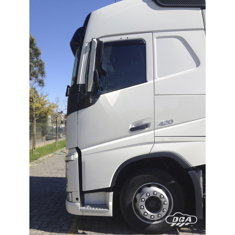 DGA Déflecteurs d'Air sur mesure pour Volvo FH 2013- & FMX 2020- (2-pièces)