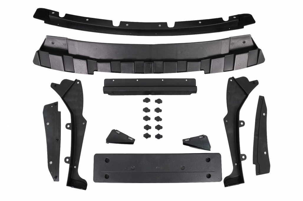 Grill Nieren passend voor BMW 3 Serie F30 Zwart mat