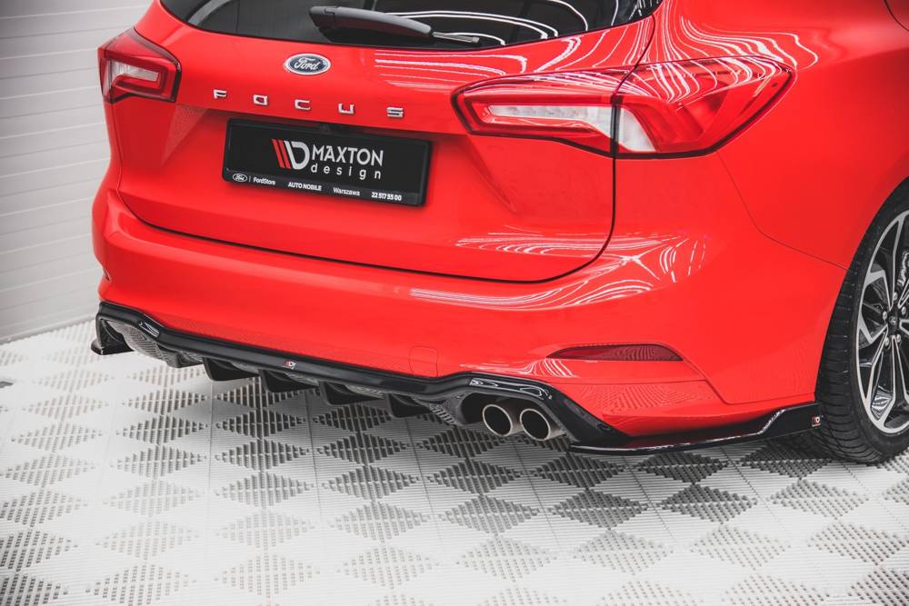 Diffuser Ford Focus MK4 ESTATE ST-LINE 2018- Gloss Black