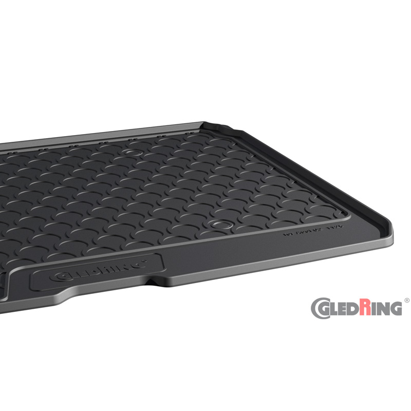 Coquille coffre-arrière Rubbasol (caoutchouc) sur mesure pour Audi Q2 (GA) 2016- (F3N) 2019- (Sol en haut variable)
