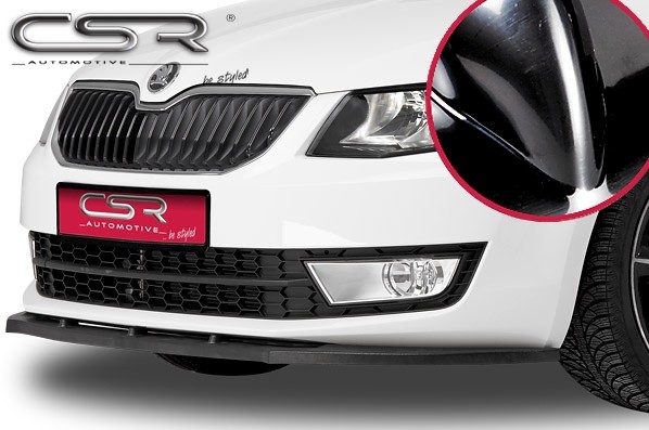 Cupspoilerlip Glossy Skoda Octavia III CSL059-G