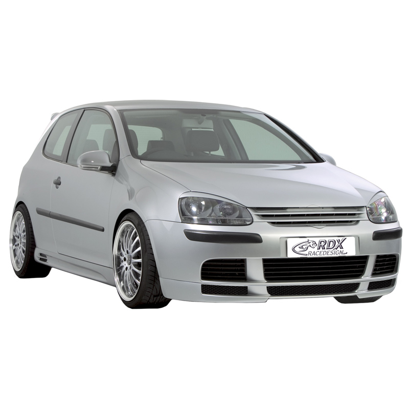 Jupes latérales sur mesure pour Volkswagen Golf V/VI/Jetta + Seat Leon 1P 2005- 'GT-Race' (ABS)