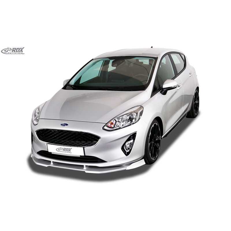 Jupes latérales 'Slim' sur mesure pour Ford Fiësta VIII (JHH) 2017- (ABS noir luisant)