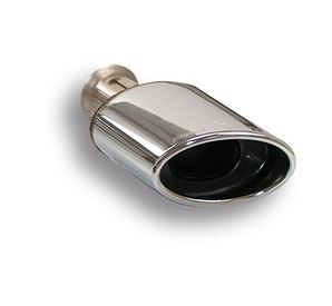 VW GOLF V 2.0FSi (150 pk) 03 –› 08 Supersprint Oval endpipe 145x