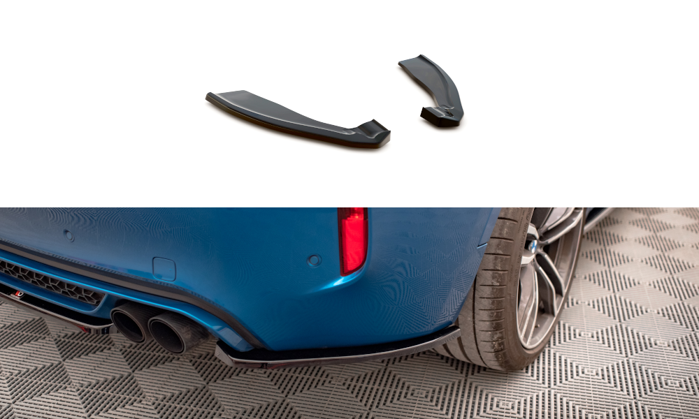 Zijdiffusers BMW X6M F86 Maxton Glans Zwart