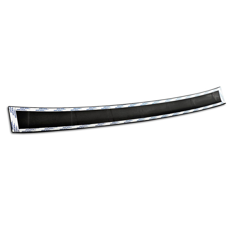 Avisa Protection de seuil arrière inox noir mat sur mesure Subaru Crosstrek III 2023- 'Ribs'
