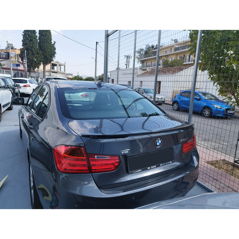 Lèvre spoiler arrière sur mesure pour BMW serie 3 F30 Sedan 2011-2018 (PU)