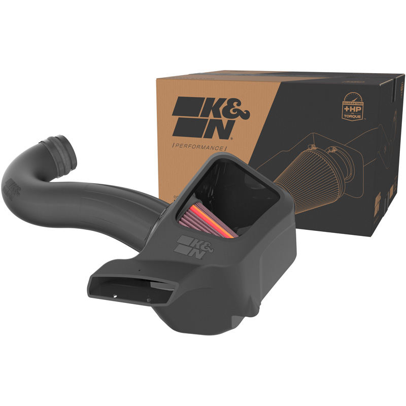 K&N NextGen d'admission d'air froid  sur mesure pour Jeep Grand Cherokee & Dodge Durango 5.7L V8 2011-2025 (50-1563)