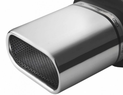 Einddemper BMW 3-serie 4cil e46 1999-2005 RVS eindstuk 167x60mm