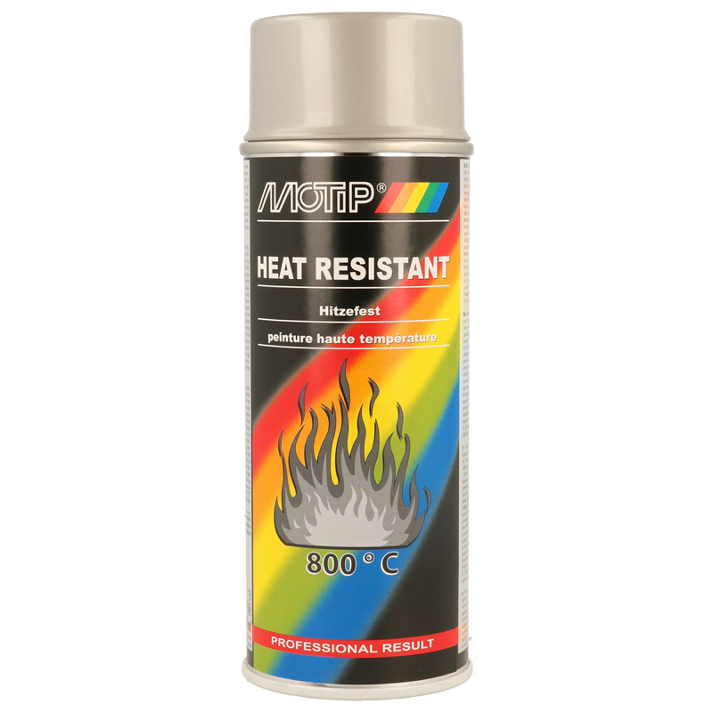 Motip Peinture Haute-Température - Argent - 400ml