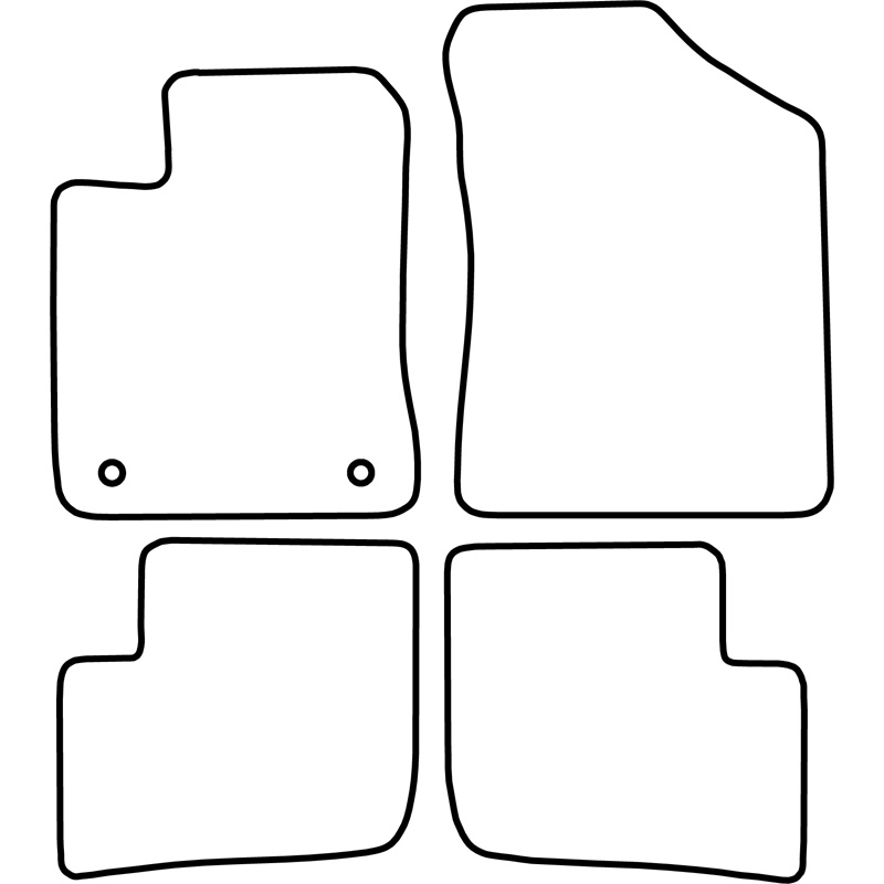 Set de tapis de sol sur mesure pour Daihatsu Trevis 2006-2011