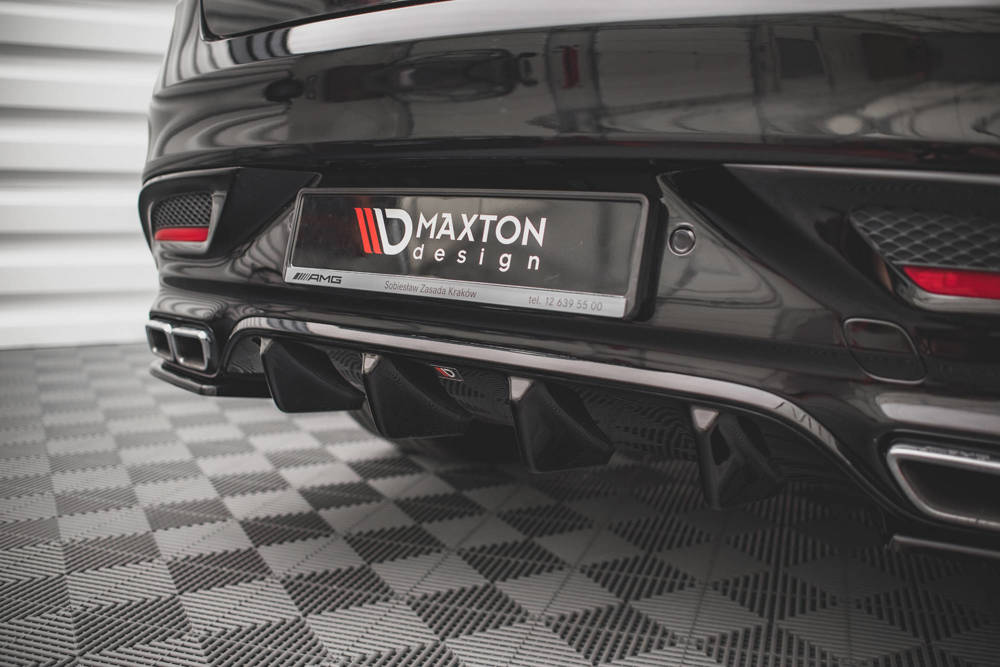 Diffuser Mercedes GLE 63 AMG Maxton Design glans zwart