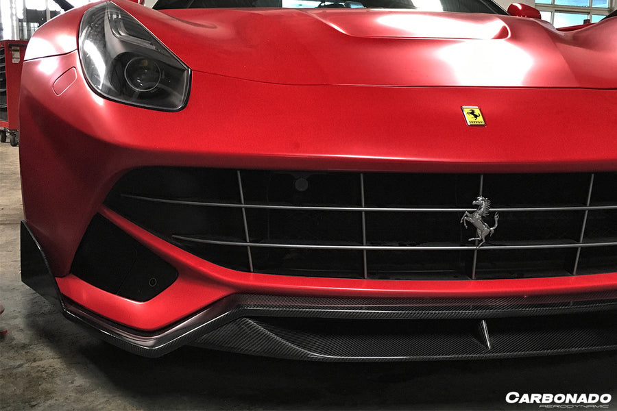 Ferrari F12 Berlinetta DC Style Carbon Fiber Voorspoiler 2012-2017