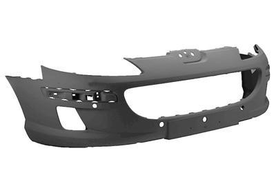 voorbumper, in primer, PDC Peugeot 407, 2004-2011