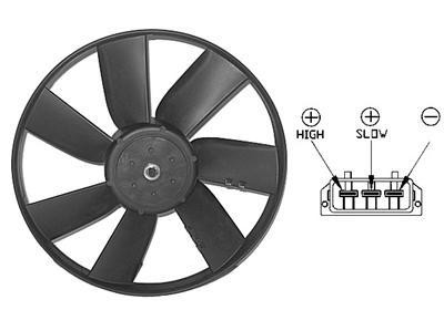 ventilator, 1.6i/1.8/2.0/2.0i Seat Ibiza/Cordoba, 1993-1999