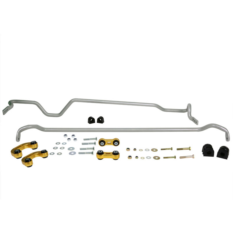 Whiteline Kit de barre stabilisatrice avant et arrière sur mesure pour Subaru Forester SF 2.0 16V 4WD/2.0 S Turbo 4WD/2.5 Turbo 4WD 1997-2002