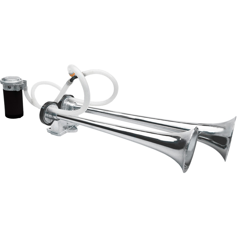 Simoni Racing Klaxon pneumatique 1 ton - Bus - 24V 118 dB - Aluminium