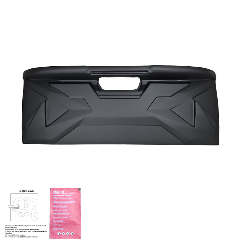 Protecteur de hayon sur mesure pour Nissan Navara NP300 (D23) 2014-2021 - Noir mat