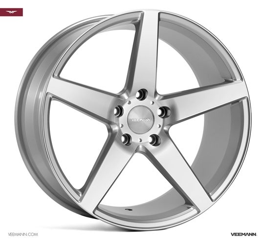Veemann V-FS8 19X8.5 5X120 ET35 SILVER-MACHINED Velgen