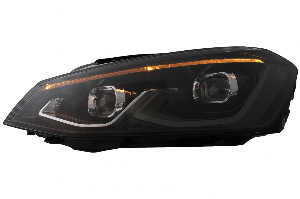 Koplampen passend voor VW Golf 7 VII (2012-2017) Full LED Golf 8 Design