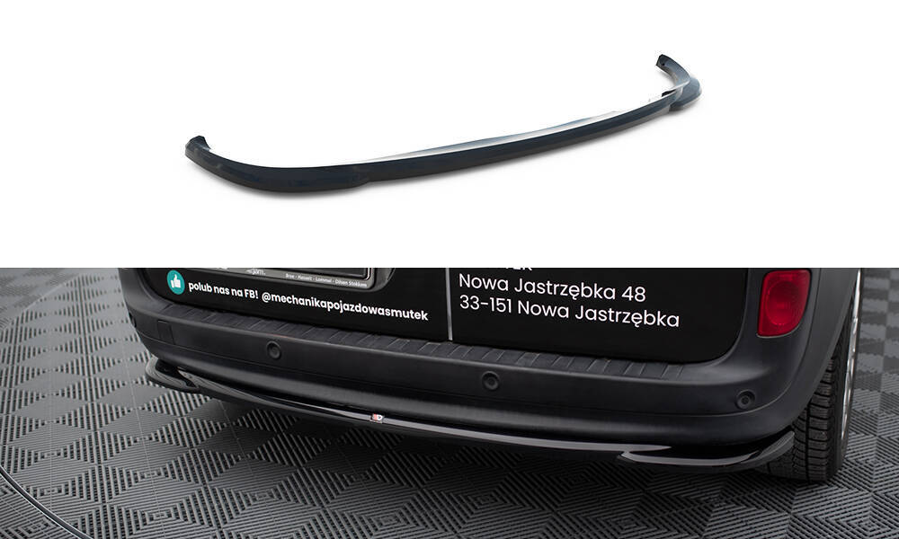 Diffuser Mercedes Benz Citan Maxton Glans Zwart