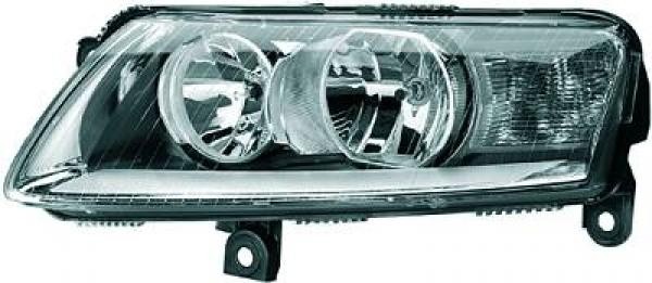 Koplamp links Audi A6 4F 04-10 HELLA H15+H7