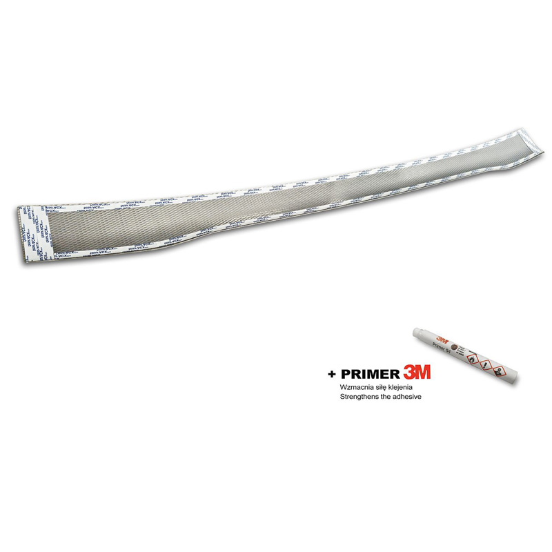 Avisa Protection de seuil arrière inox sur mesure pour Ford Transit Custom II / Tourneo Custom II 2023- & VW Transporter T7 2024- '5WL'