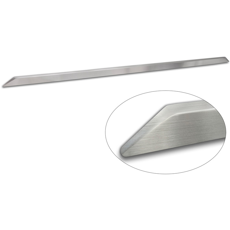 Avisa Revêtement d'habillage du hayon du coffre inox brossé sur mesure pour Volvo V60 II 2018-
