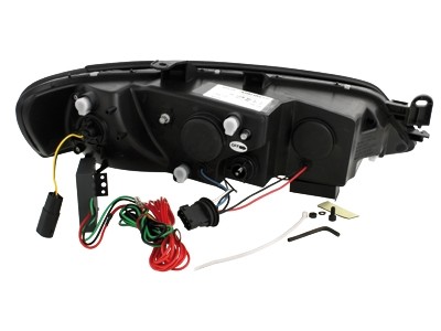 Headlights Opel Vectra B 99-02 Devil Eyes Dlite LED Black