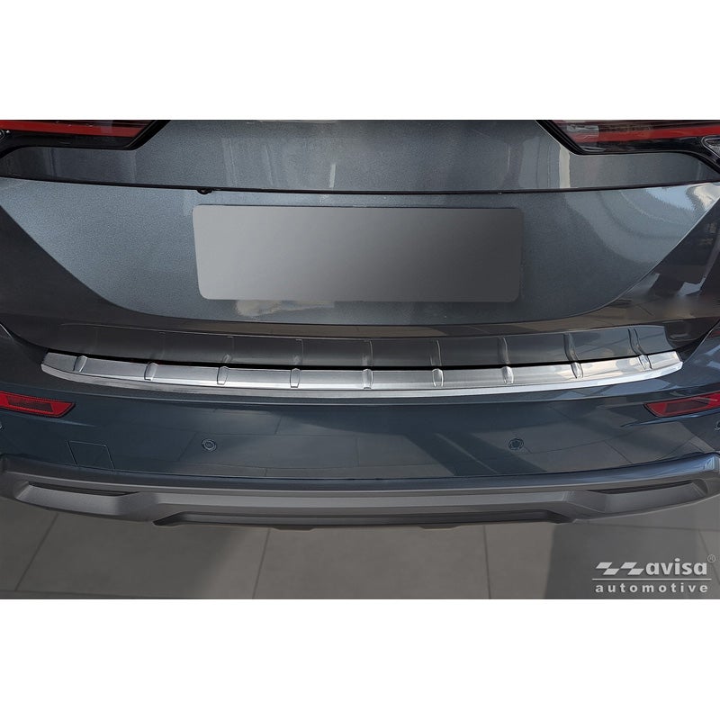 Avisa Protection de Seuil de Coffre Acier Inox sur mesure pour Mitsubishi Outlander IV Facelift 2025- - Argent