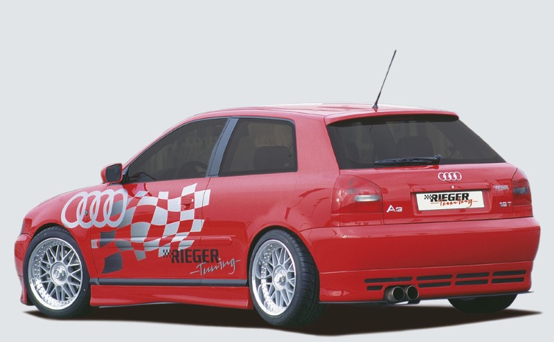Achteraanzet Audi A4 B5 TOT model 99 ook avant Rieger